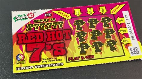 Hot 7's scratch off michigan. 463 - Sizzling Hot 7's. This is a $10 ticket with an ROI of -0.229. For every ticket you buy, you are expected to lose $2.29. Scratch Off Odds analyzes the prizes available for Sizzling Hot 7's in Michigan Lottery. 