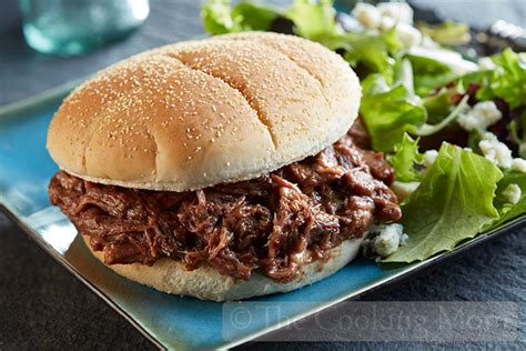 Hot Beef Sandwiches - The Cooking Mom