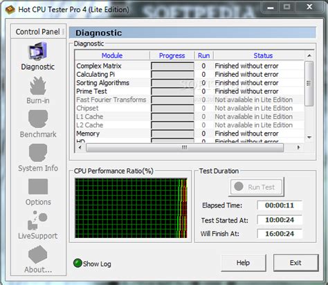 Hot CPU Tester for Windows