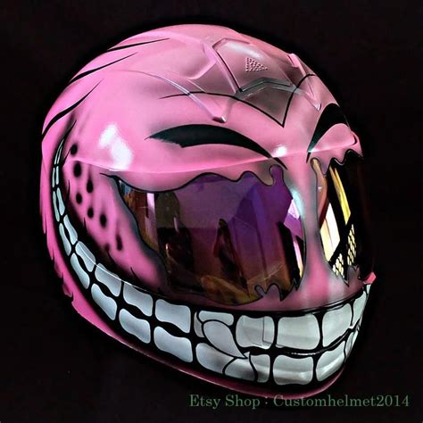 Hot Pink Motorcycle Helmet - Etsy