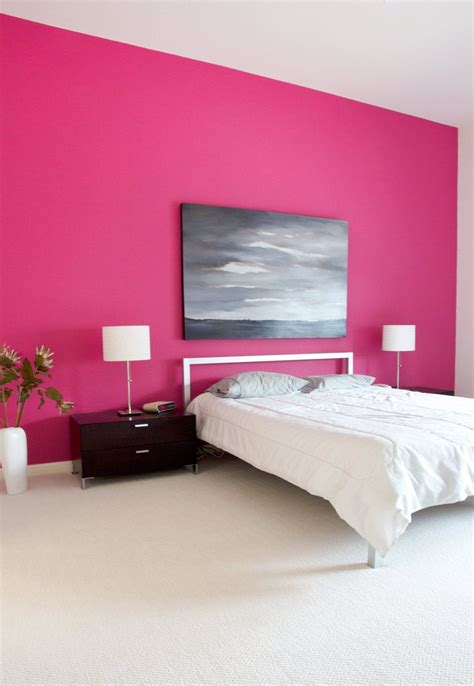 Hot Pink Wall Paint Colors - Wall Design Ideas