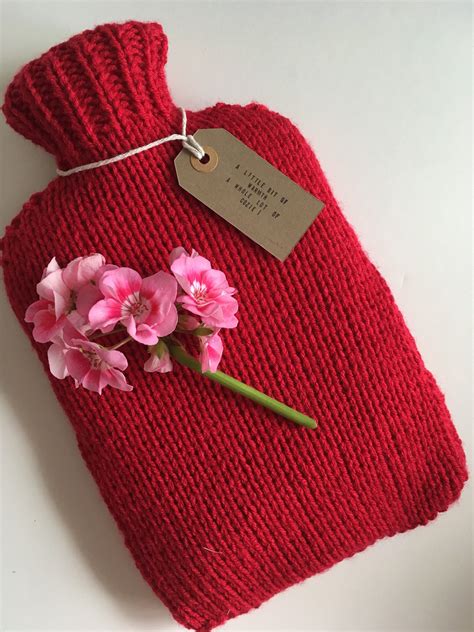 Hot Water Bottle Cover - Etsy