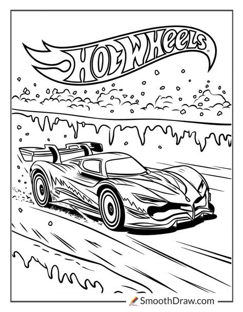 Hot Wheels Coloring Sheets