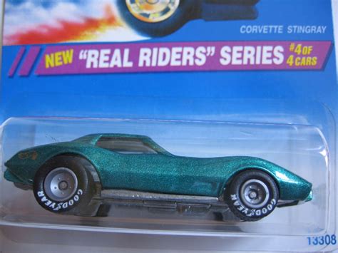 Hot Wheels Corvette Stingray Real Riders Series #13308 New …