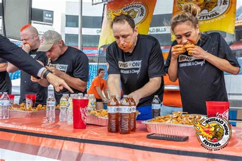 Hot Wing Eating Contest