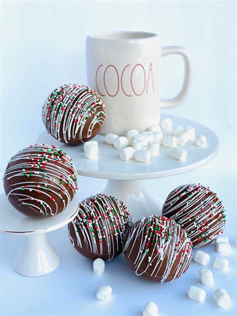 Hot chocolate bomb with marshmallow - Etsy Nederland