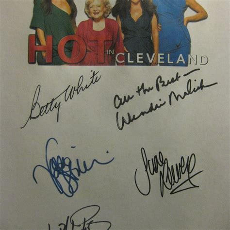 Hot in Cleveland Signed TV Screenplay Script X6 Autograph Etsy
