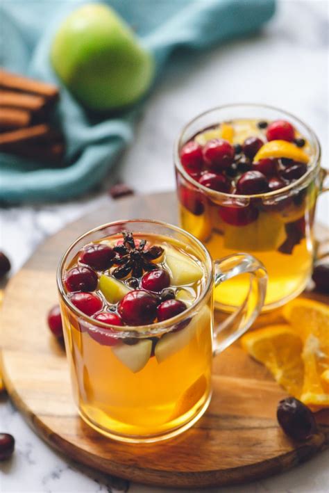 Hot mulled cider perfect for cold nights