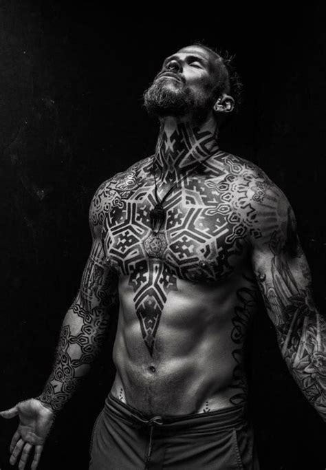 Hot nude men with tattoo. .  ...