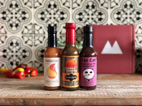 Hot sauce subscription. Dirty Dicks Original Hot Sauce, 5 Fl Oz - Award-Winning Blend of Habanero, Tropical Fruits & Spices (Pack of 1) $9.94 $ 9 . 94 ($1.99/Fl Oz) Get it as soon as Wednesday, Dec 13 