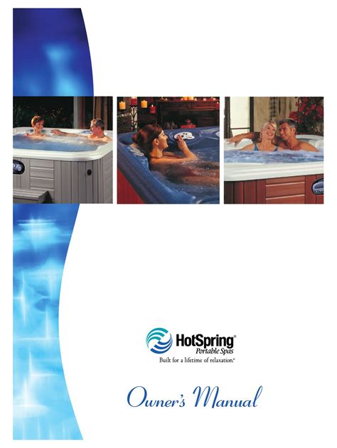 Hot spring jetsetter service manual landmark. - Urbanidad y educación del comerciante moderno.