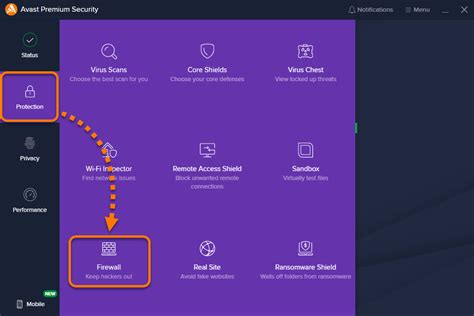 Hot to use Avast Internet Security link