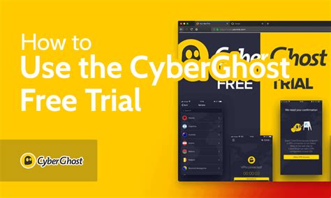 Hot to use CyberGhost for free