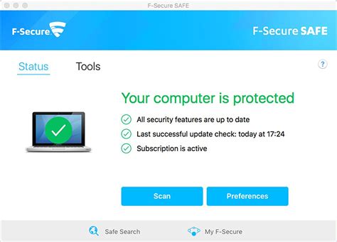 Hot to use F Secure software