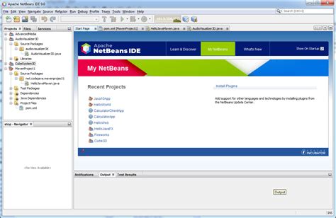 Hot to use NetBeans new