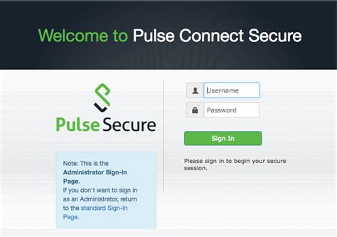 Hot to use Pulse Secure link