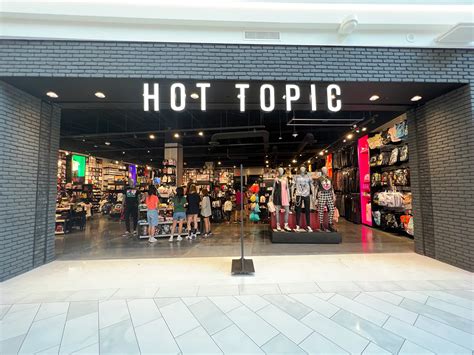 Hot Topic, Inc. (stylized as HOT TOPIC) is an American retail chain specializing in counterculture-related clothing and accessories, as well as licensed musi....