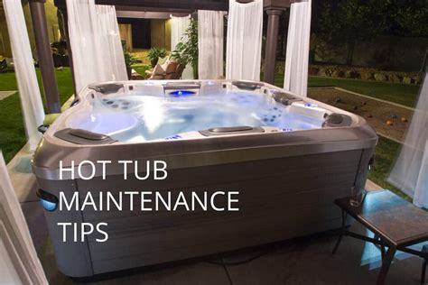 Hot tub maintenance. When you drain the tub, add a pipe cleaner into the water when it's hot. Run it through the pumps for about half an hour, and then let it drain away. Before filling the hot tub with fresh water, clean the shell, rinse, and dry it thoroughly. Fill the hot tub with a … 