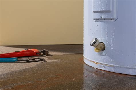 Hot water heater leaking water. One of the most common water heater issues is a leaking drain valve. Every water heater has a drain valve near the bottom of the tank, and sometimes these connections can become loose with age and overuse. If you notice your water heater leaking from the drain valve, take a pipe wrench and tighten it slightly, making sure not … 