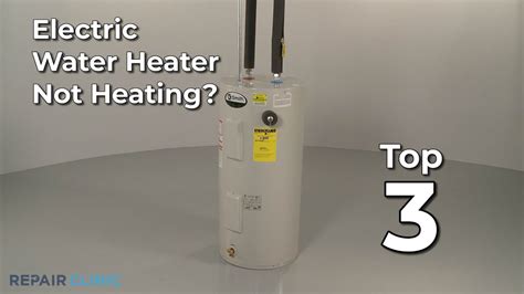 Hot water heater not heating. NOT ENOUGH OR NO HOT WATER In a new installation, the water heater may not be properly connected. Make sure the cold water supply valve is open. Review and check piping installation. Make sure that the cold water line is connected to the cold water inlet to the water heater and the hot water line to the hot water outlet on the water heater. 