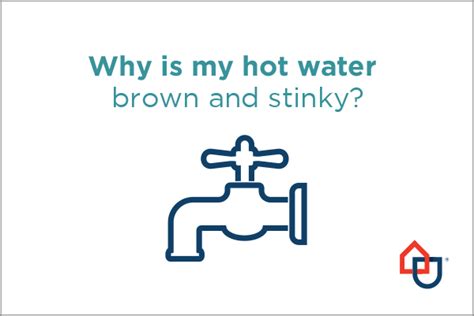 Hot water is brown but cold is clear. Hot water expands . Since hot water expands, the larger water molecules capture more gases (hydrogen and oxygen) that become tiny air bubbles and make the water look cloudy. The water will retract back to its original molecular size and hue after it dispenses from your water fixture and cooled down. You will experience milky water … 