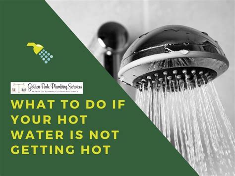 Hot water not getting hot. Open a faucet to release the pressure that is inside. Open the handle of the temperature and pressure valve until the water stops. Close the valve, then close the faucet, and finally turn the water back on. Maintenance. Draining the tanks on a regular basis will alleviate some of the above-mentioned problems. 