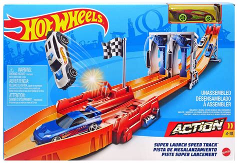 Hot wheels race. Super Speed Blastway Track Set, 1 Hot Wheels Car, Dual-Track Racing, 1 or 2 Player, Connect to Other Sets, Toy for Kids 4 Years Old & Up (Amazon Exclusive) 4.6 out of 5 stars 8,590 
