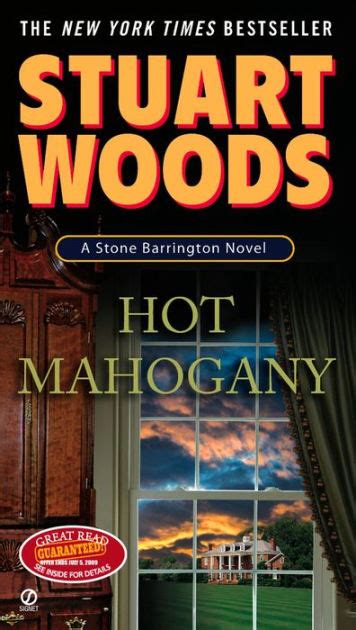 Full Download Hot Mahogany Stone Barrington 15 By Stuart Woods