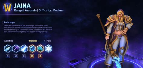 HotS Jaina Build Guide Leveling Guides