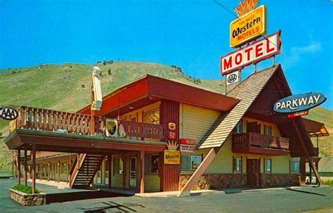 Hotel Motel postcard Wyoming WY Jackson Hole, 49