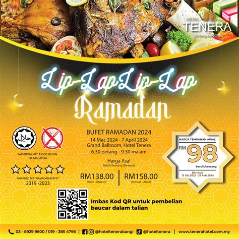 Hotel Tenera - SPECIAL PROMO BUFET RAMADAN 2024, 10 …