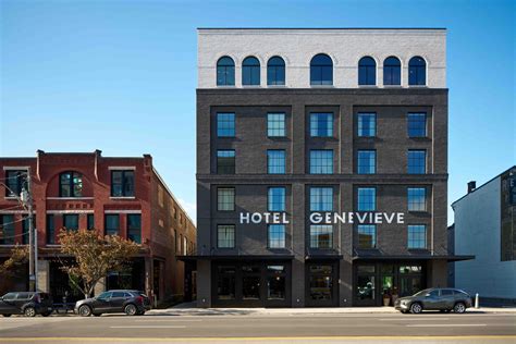 Hotel genevieve. Apr 21, 2022 · The hotel will be called Hotel Genevieve, and it will feature 122 rooms on six floors, according to a news release. The project is a $30 million endeavor located at 730 E. Market St. near the ... 