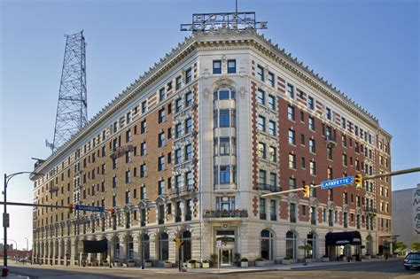 Hotel lafayette buffalo ny. Details. Hotel at the Lafayette, part of the Wyndham Trademark Hotel Collection, blends historical décor, modern amenities, and an inviting atmosphere for an unforgettable … 