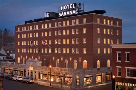 Hotel saranac. Hotel Saranac, Curio Collection by Hilton. 100 Main Street, Saranac Lake, NY 12983, United States. +1 518 891 6900. From. $107. Cheapest. rate per night. 8.8. Great. based … 