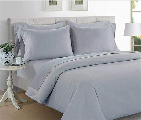 Kirkland Signature 680 Thread Count 6-piece Sheet Set Sizes: king or queen; Colours: white, light gray, light taupe, light blue; ... Hotel Signature Sateen 800 Thread Count 6-piece Sheet Set Set includes: 1 flat sheet, 1 fitted sheet, 4 pillowcases; 100% cotton Sateen weave;