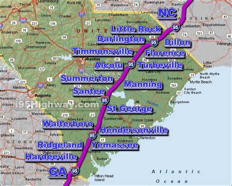 Use this guide to find hotels and motels near I-95 at SC 64, Exit 57 in Walterboro, South Carolina. Zoom in (+) to see interstate exits, restaurants, and other attractions near hotels. Enter your dates to see matching rates.. 