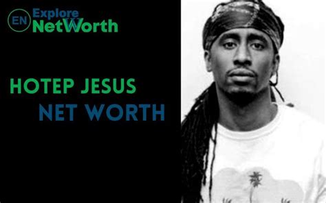 What is the Net Worth of Hotep Jesus? Salary, Earnings. As an autho