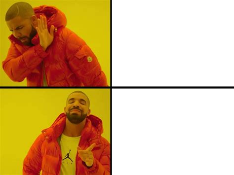 Hotline Bling Meme Template