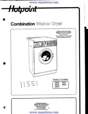 Hotpoint 9900 9901 9920 9924 9934 washer dryer repair manual. - Hyundai crawler excavator r145cr 9 operating manual.