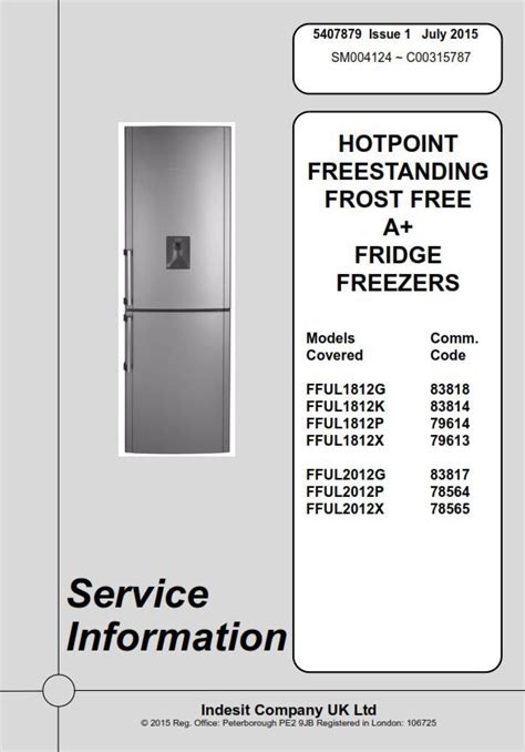 Hotpoint mistral fridge freezer instruction manual. - Narrative of the life of frederick douglass study guide.
