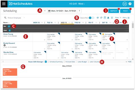 Hotschedules.com schedules. How to Copy Schedules. On the Scheduling page, open the Menu, and select Copy Schedule. In the Copy Schedule modal, select: Source Week: The week you wish to copy from. Target Week: The week you wish to copy to. Schedules: Select the box (es) to the left of any schedules that you want to copy. Fig.1 - Copying schedule. 