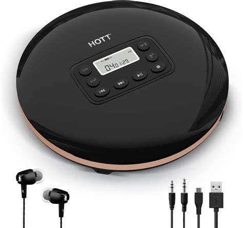 Hott Portable CD player for Car, with rechargeable …