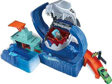 Hotwheels City Color Shifter Shark Jump Play Set Gjl12 - Amazon.ae