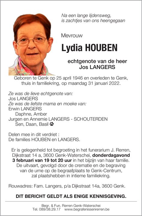 Houben Lydia Profiles Facebook