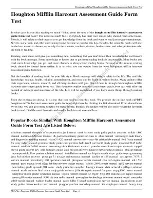 Houghton mifflin harcourt assessment guide form. - Choosing the right word unit 5 answers.