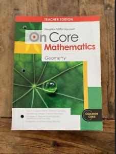 Houghton mifflin harcourt on core mathematics teacher s guide geometry. - Im wind der camargue. ( ab 12 j.)..