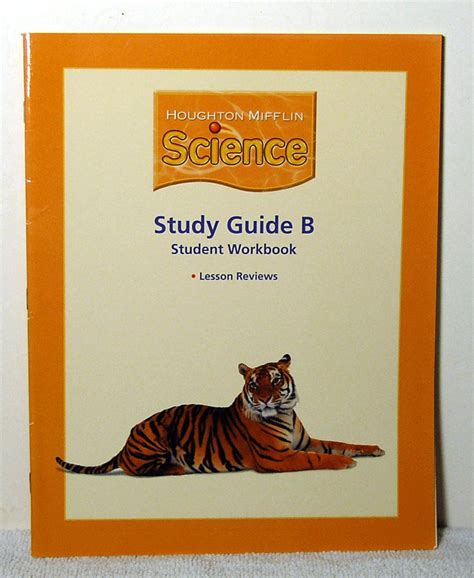 Houghton mifflin science study guide b student workbook level 3. - Libro di testo di allergia per il medico.