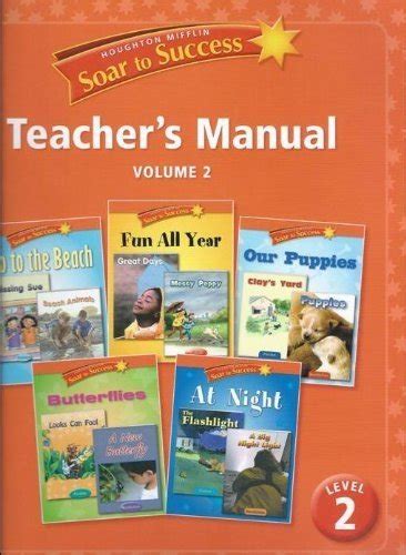 Houghton mifflin soar to success teachers manual level 2 volume 2. - Brighton central school district guided reading.