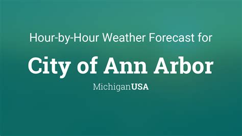 Hour by hour weather ann arbor. Ann Arbor Township hour by hour weather outlook with 48 hour view projecting temperatures, sky conditions, rain or snow chance, dew-point, relative humidity, precipitation, and wind direction with speed. Ann Arbor Township, MI traffic conditions and updates are included - as well as any NWS alerts, warnings, and advisories for the Ann Arbor ... 