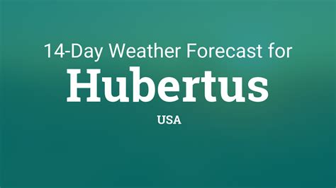 Hourly Weather Forecast for Hubertus, WI - The Weather Channel